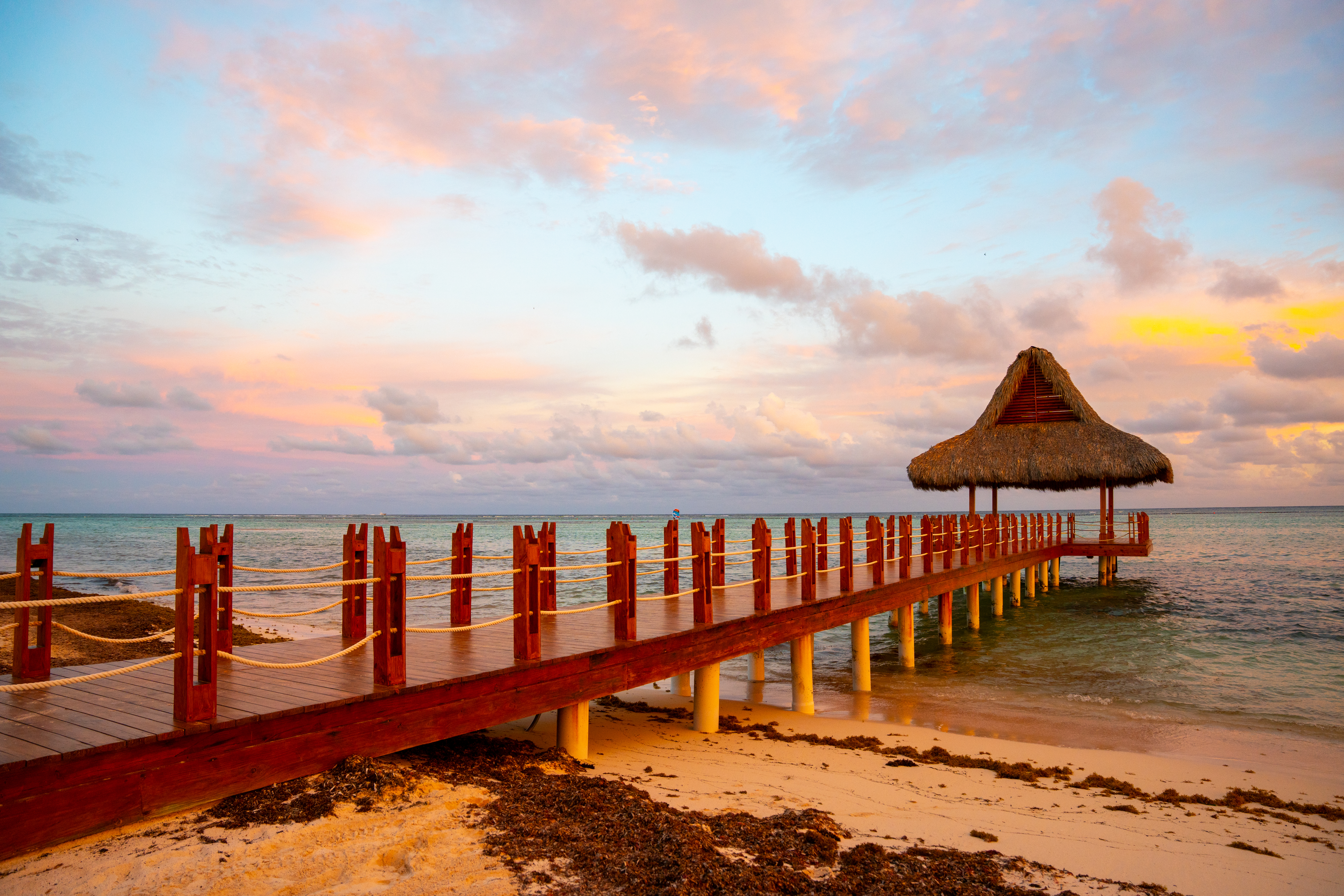 Beach Pier Sunset