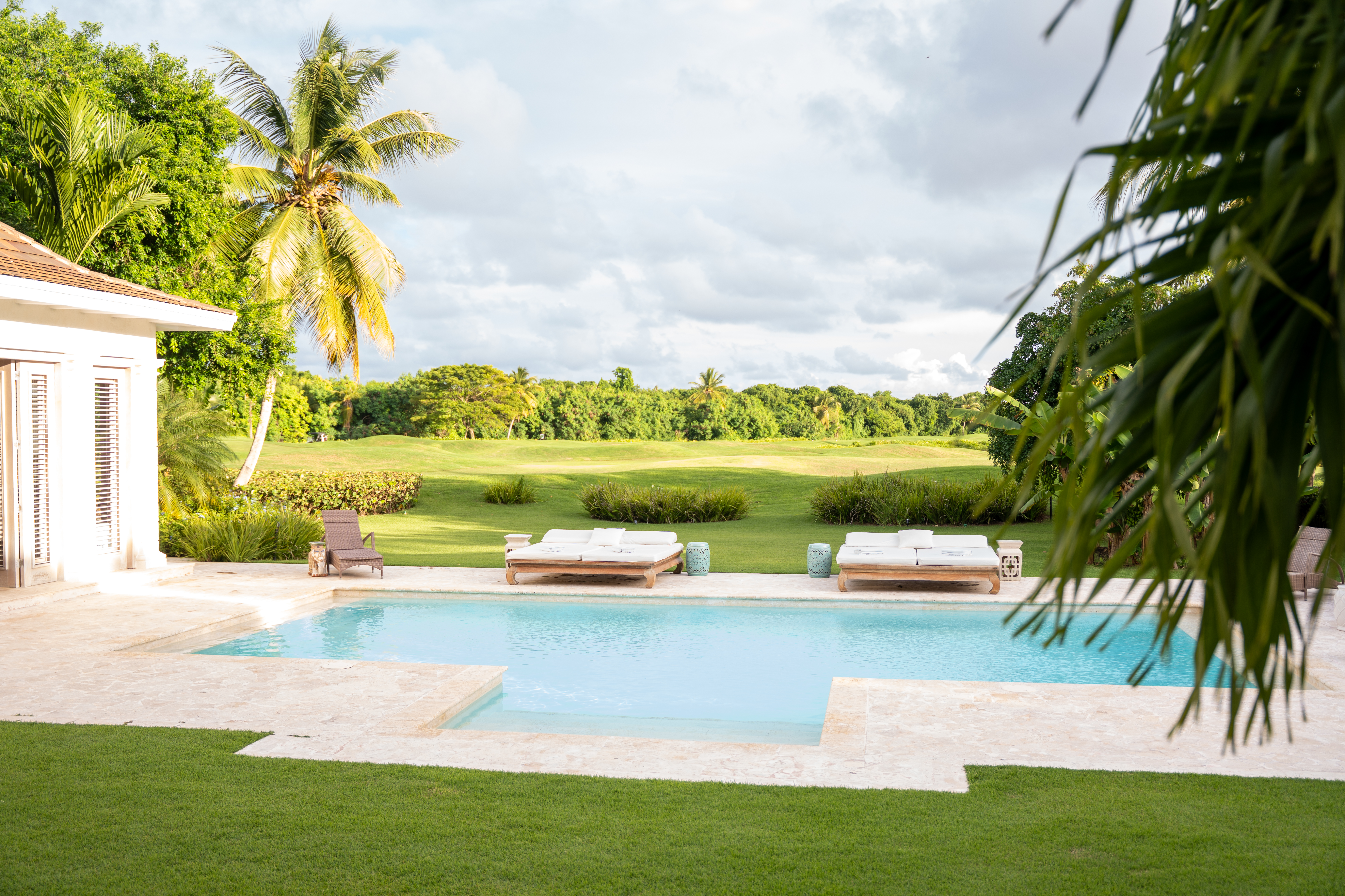 Resort Pool & Golf Course